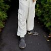 Oversized Cotton Jogger Pant with elastic waistband and multiple pockets