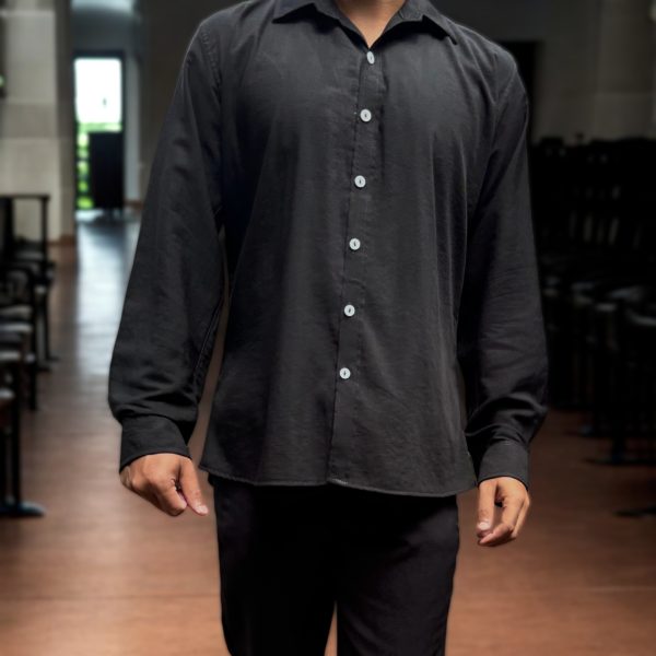 Lans Slim Fit Long Sleeve Shirt: "Lans Slim Fit Long Sleeve Shirt in premium cotton for men