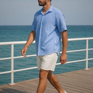 Lans Oversized Marbella Stripe Summer Outfit (XS to 4XL)