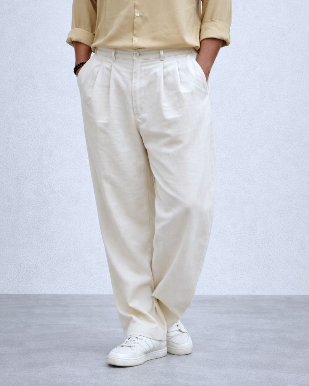 Lans Oversized Pleated Long Pants ( XS to 4XL )