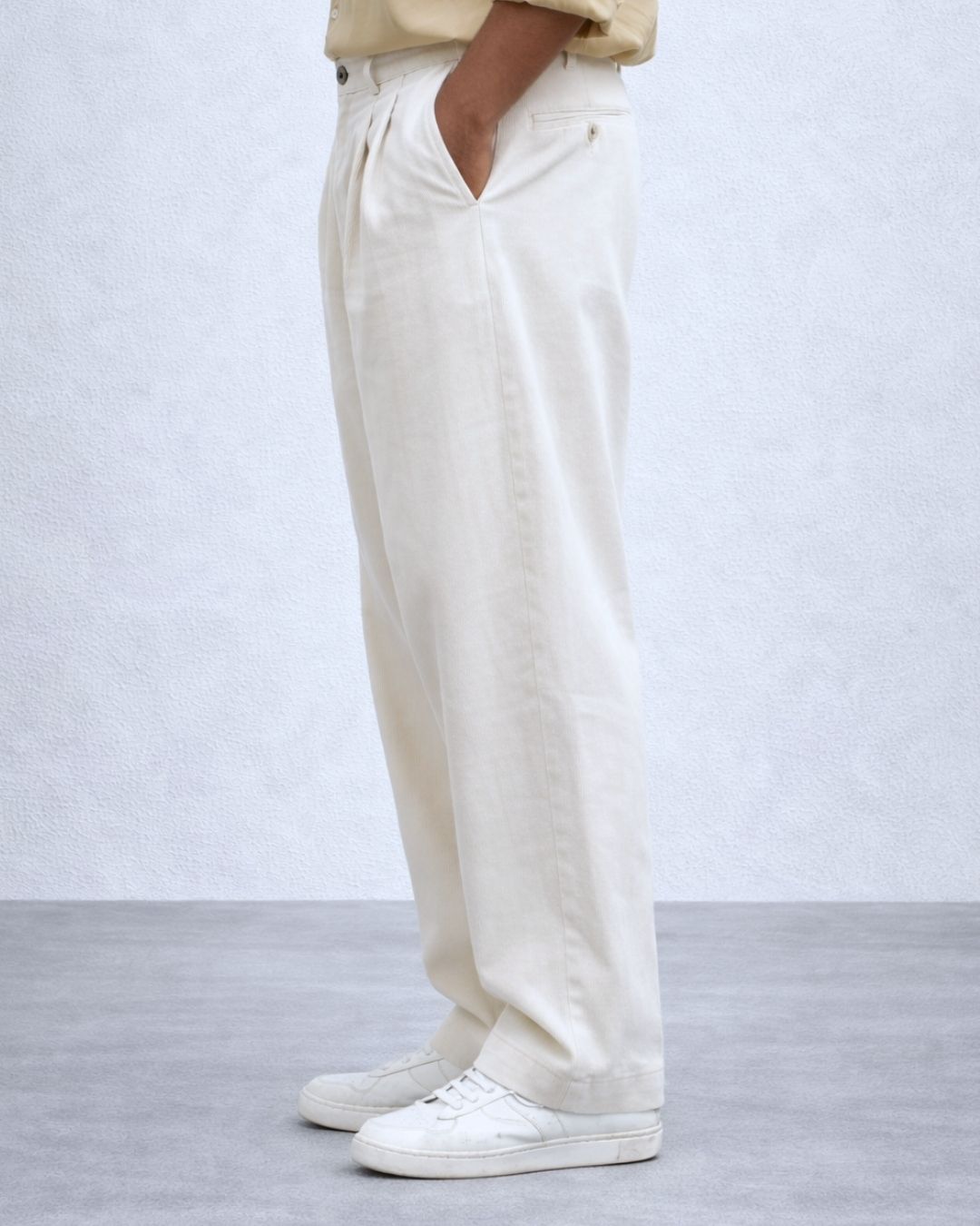 Lans Oversized Pleated Long Pants ( XS to 4XL )