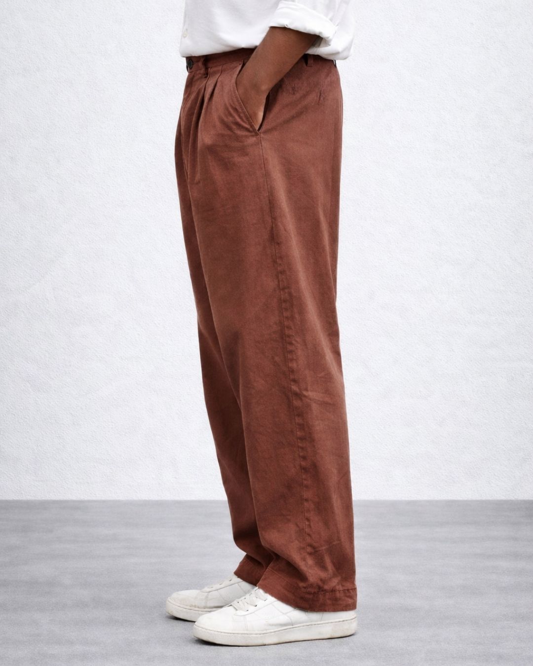 Lans Oversized Pleated Long Pants ( XS to 4XL )