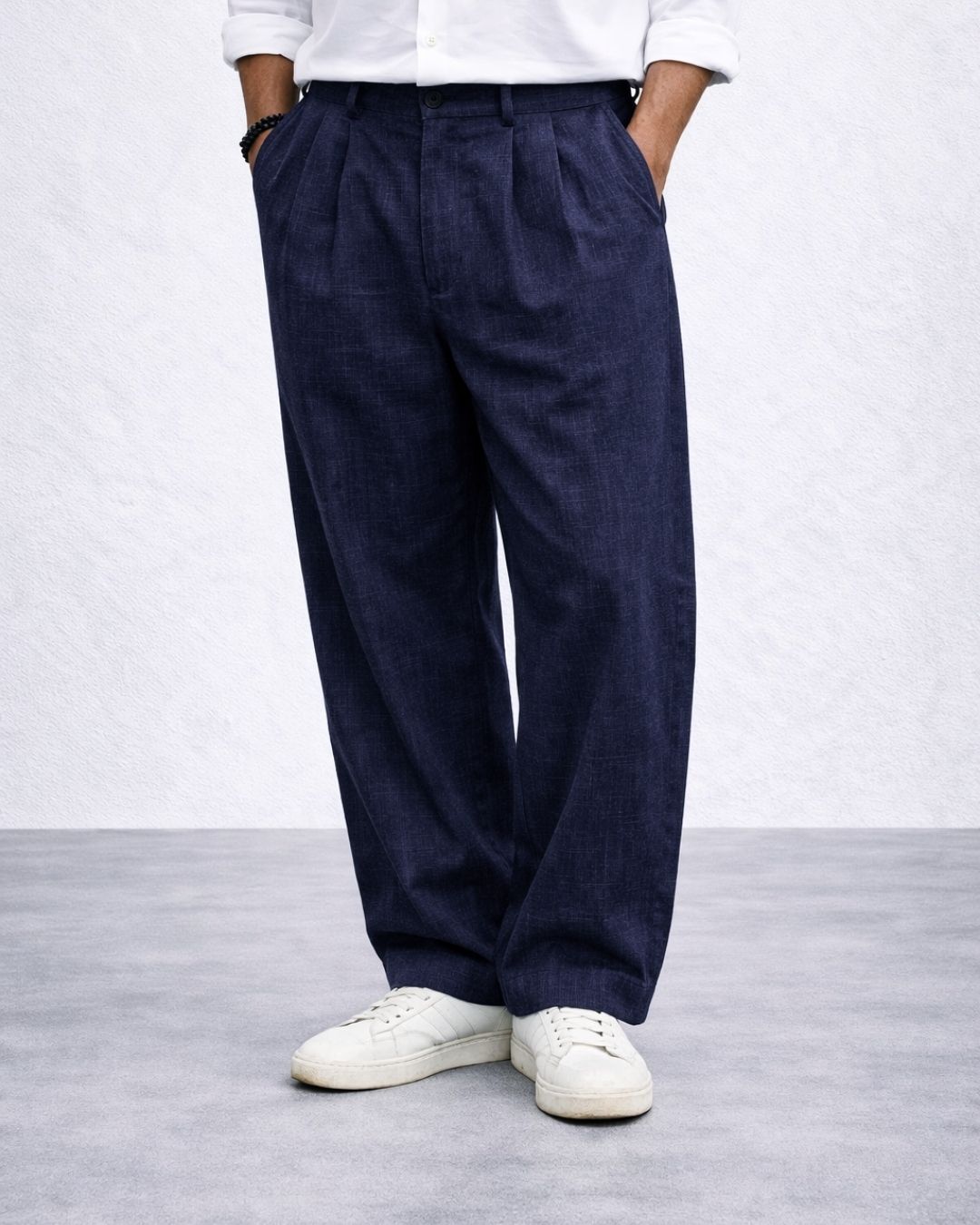 Lans Oversized Pleated Long Pants ( XS to 4XL )