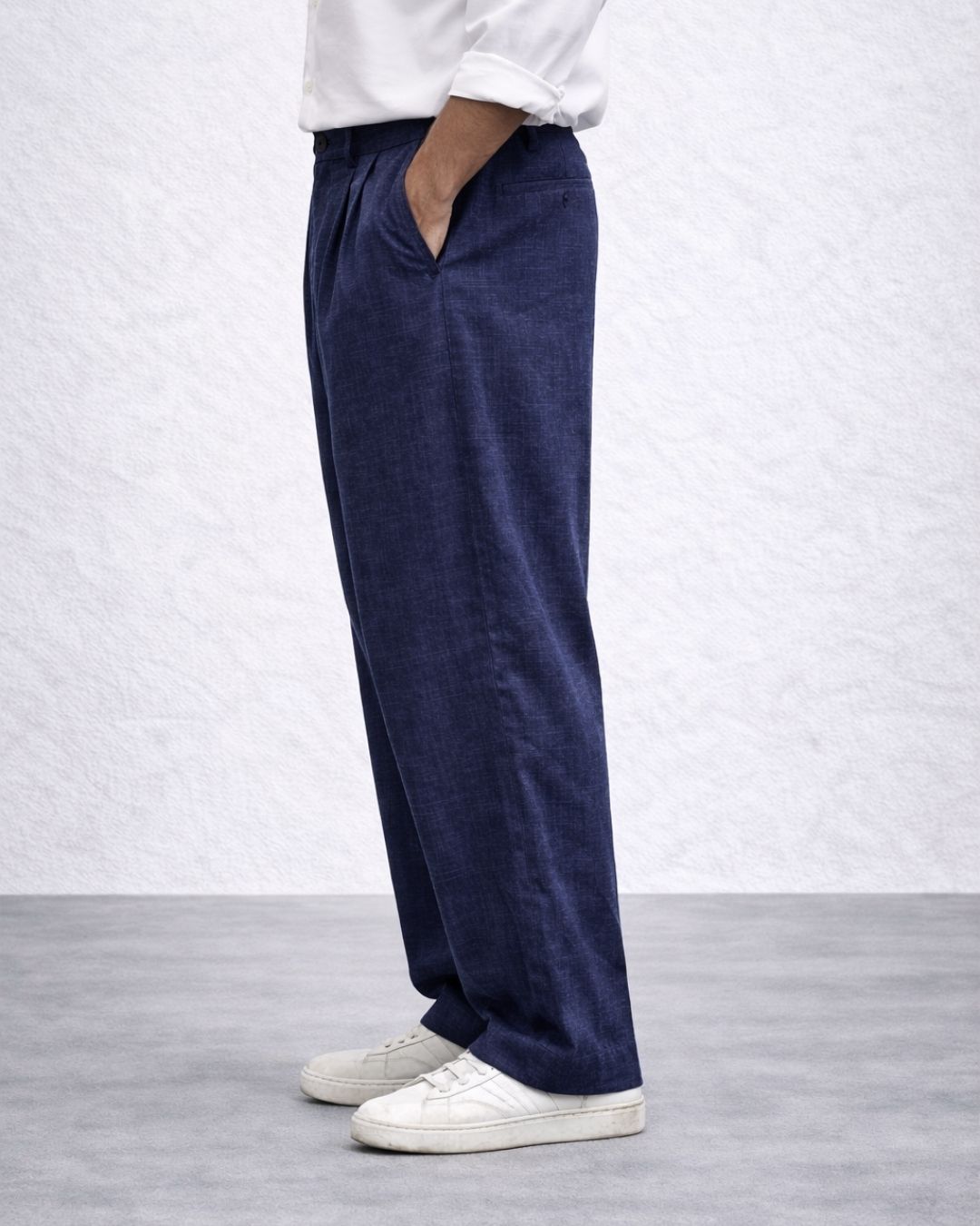 Lans Oversized Pleated Long Pants ( XS to 4XL )