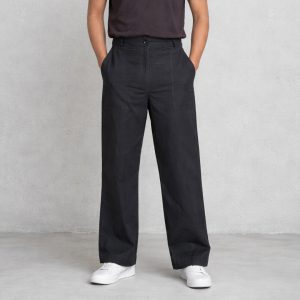 Man wearing true oversized utility trousers street style made in Sri Lanka