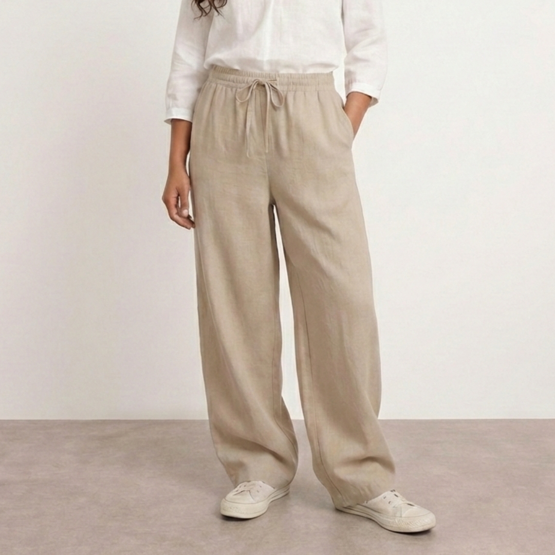 Close up of washed cotton fabric texture in greige grey beige tone Close up of washed cotton fabric texture in greige grey beige tone