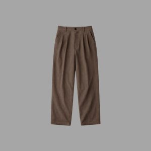 Close up of delicate Moroccan-inspired side embroidery on washed cotton shirt