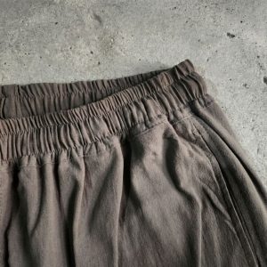 Lans Relaxed Point Collar Shirt in Olive Green front view