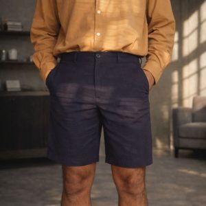 LINEN MARINER MENS SHORT