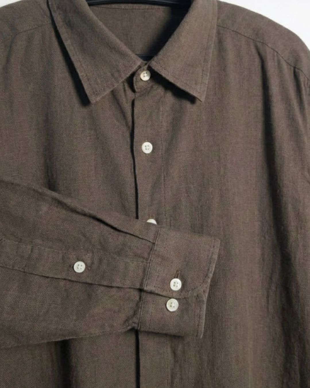 Lans Oversized Soft Grey Long Pant & Charcoal Olive Shirt - Woman (XS to 4XL)