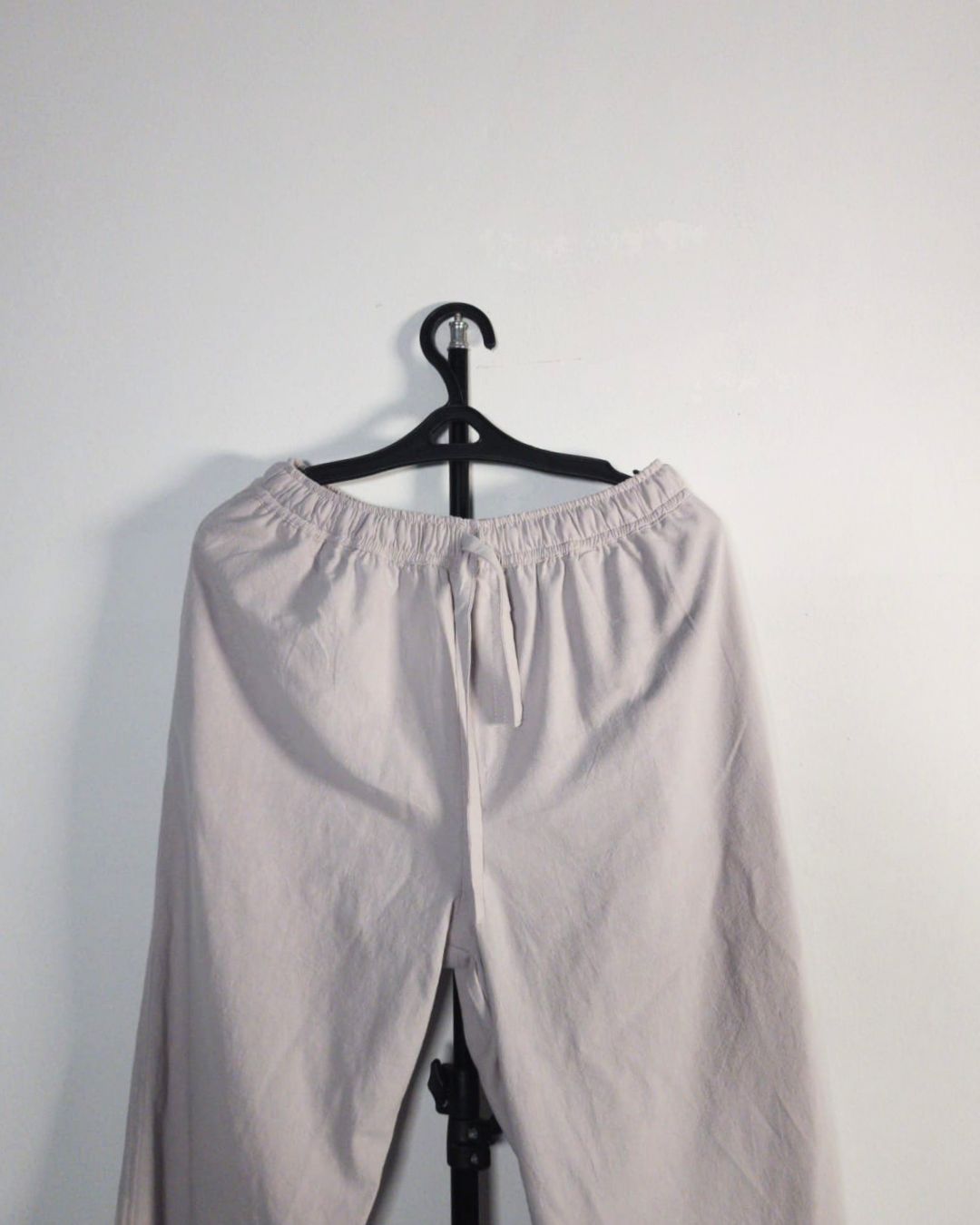 Lans Oversized Soft Grey Long Pant & Charcoal Olive Shirt - Woman (XS to 4XL)