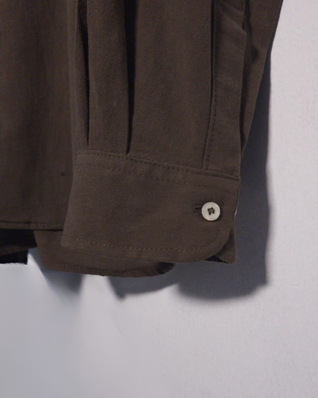 Lans Oversized Soft Grey Long Pant & Charcoal Olive Pointed Shirt - Woman (XS to 4XL)