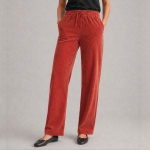 The Lans Woman Relaxed Corduroy Long Pant