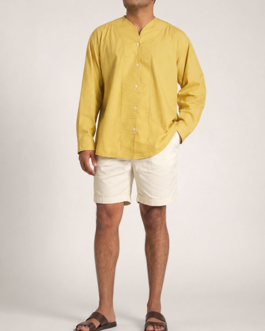 LANS Men’s Granada Shirt & Club Short Outfit – Lemon Mist. LANS Men’s Granada Shirt & Club Short Outfit – Lemon Mist.