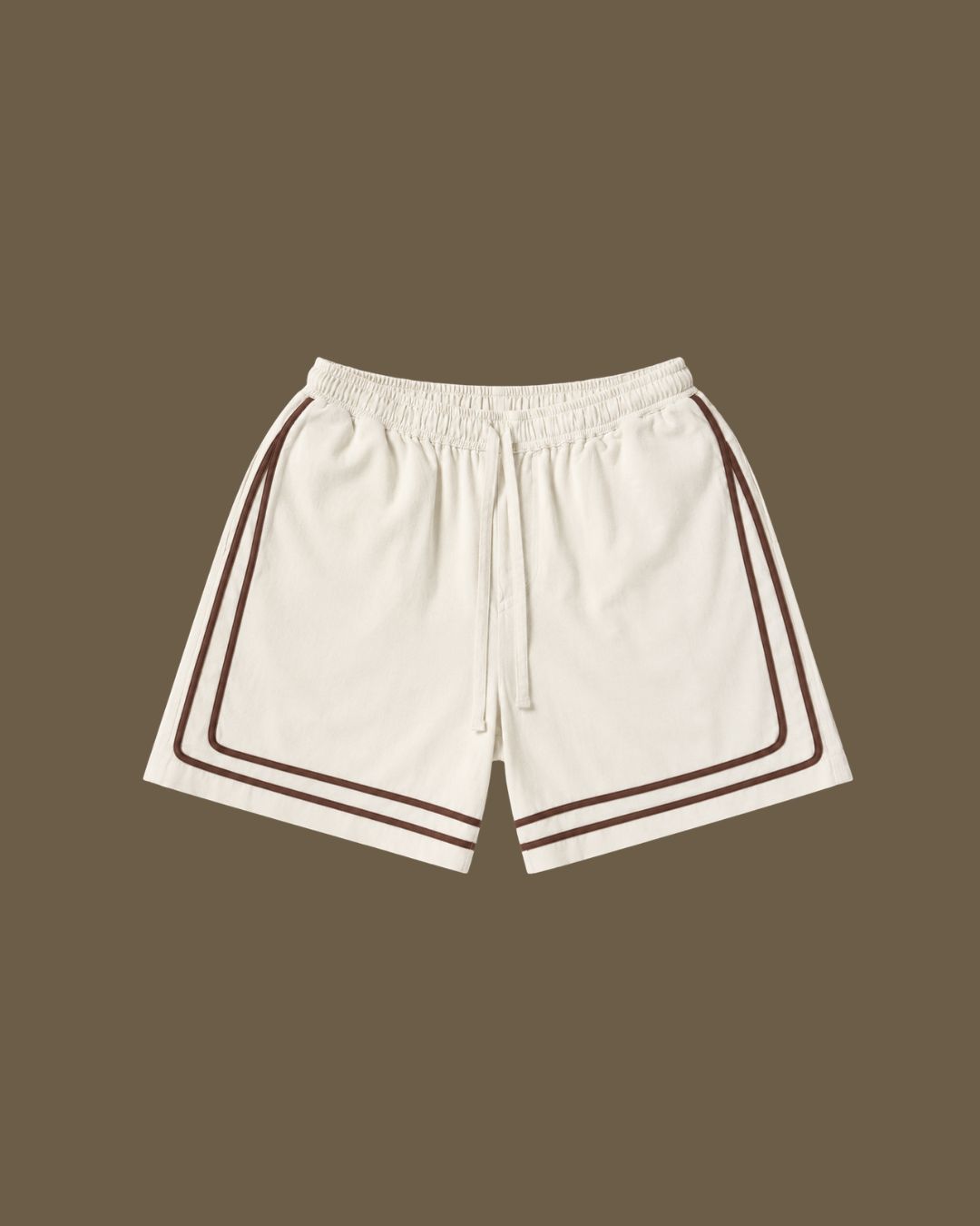 Men’s Striped Cuban Shirt and Summer Short Outfit | LANS COMO Men’s Striped Cuban Shirt and Summer Short Outfit