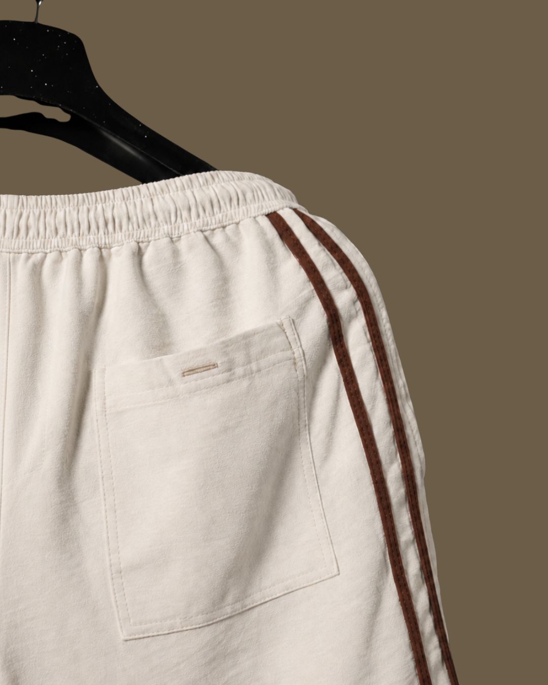 Men’s Striped Cuban Shirt and Summer Short Outfit | LANS COMO Men’s Striped Cuban Shirt and Summer Short Outfit