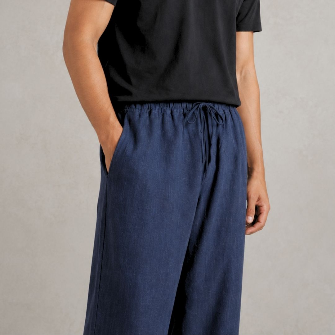 Men’s Oversized Linen Long Pant Men’s Oversized Linen Long Pant | LANS