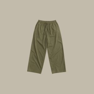 Lans Off White Short Sleeve Shirt & Olive Green Pant Kids Full Outfit