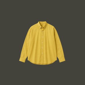Lans Oversized Signature Anchor Button Point Collar Shirt – Kids