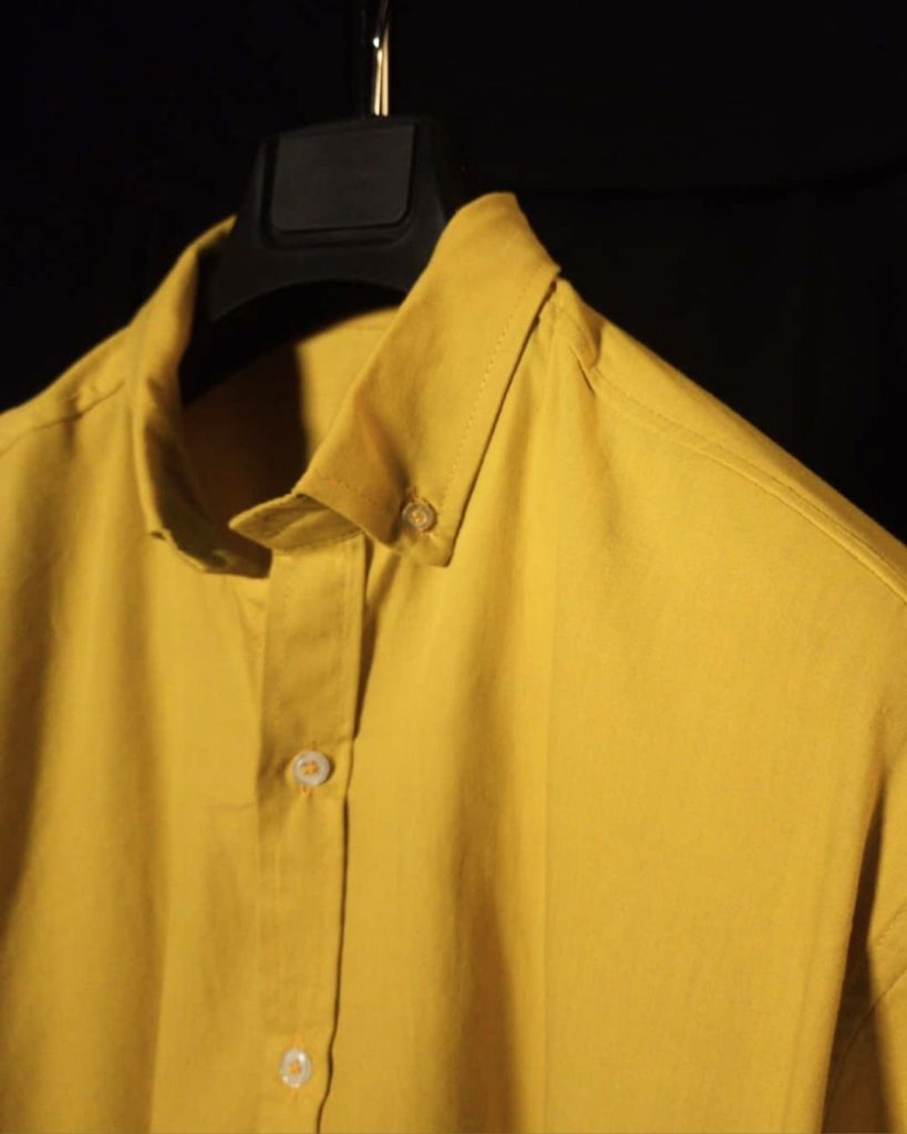 Lans Oversized Signature Anchor Button Point Collar Shirt – Kids