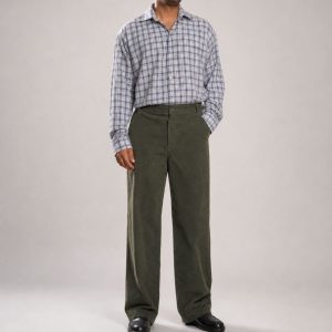 Lans Oversized Vintage Checked Gilbert Shirt