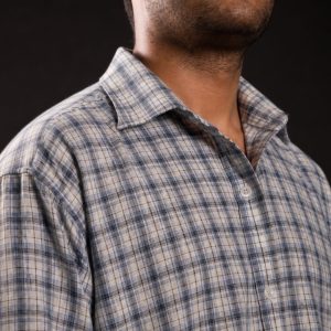Lans Oversized Vintage Checked Gilbert Shirt