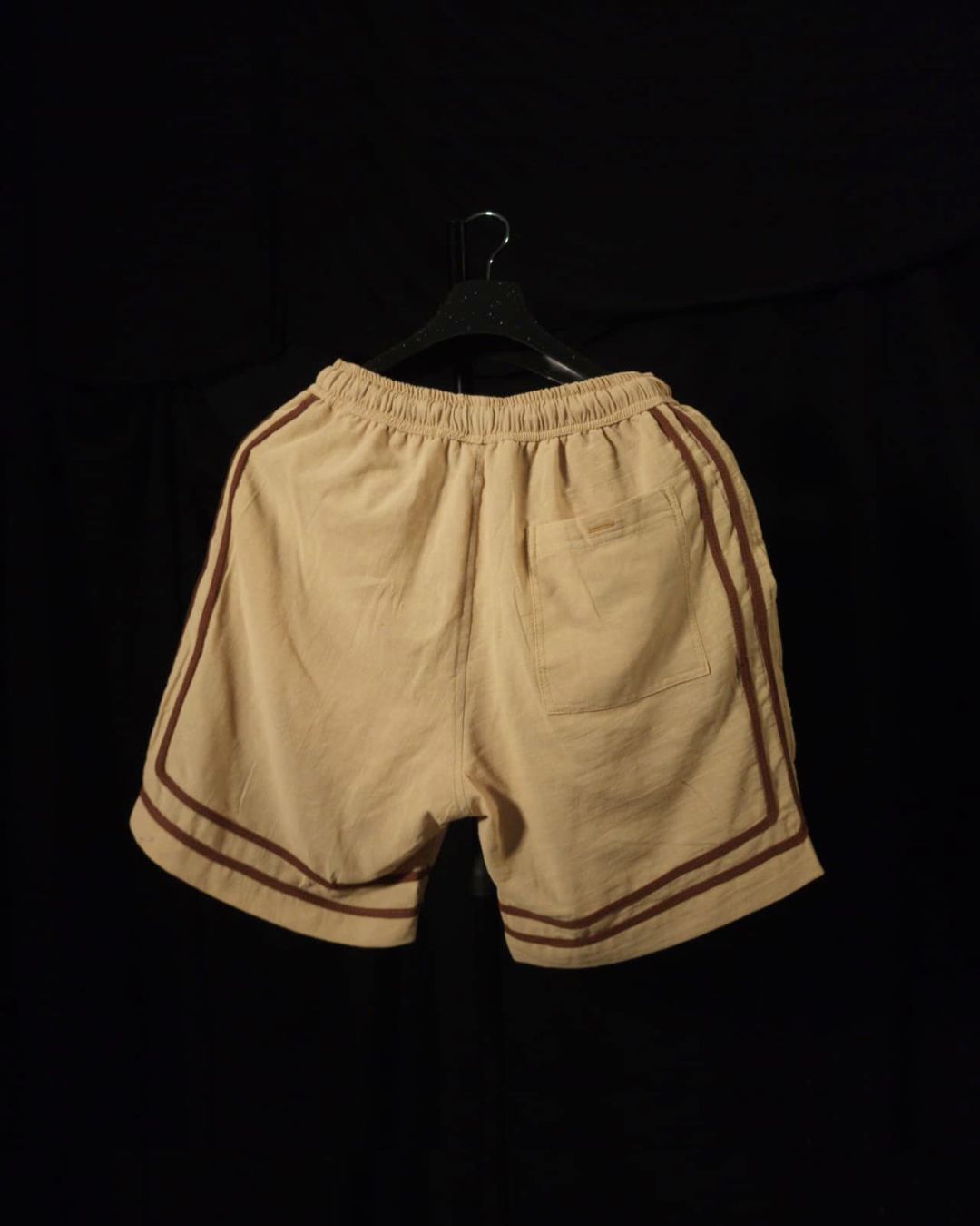 Men’s Striped Cuban Shirt and Summer Short Outfit | LANS COMO Men’s Striped Cuban Shirt and Summer Short Outfit